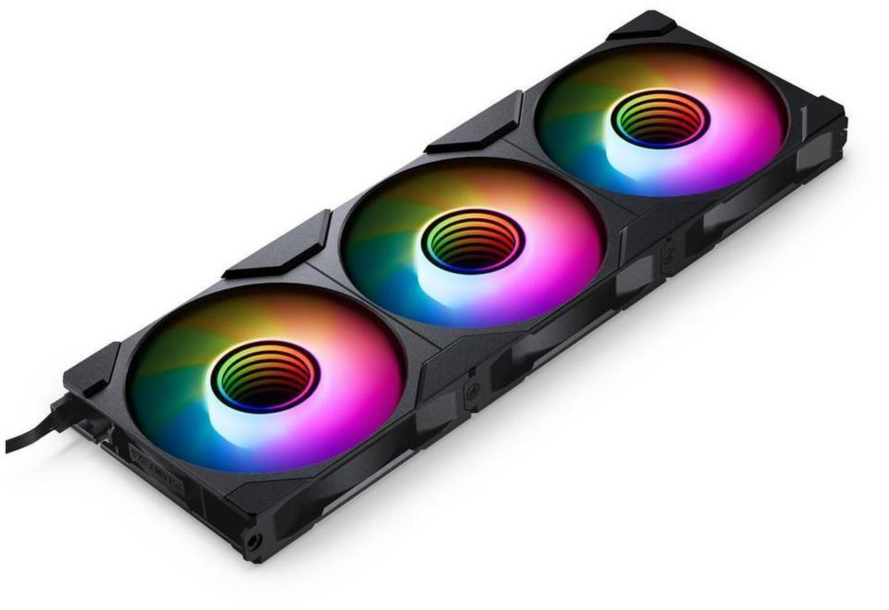 Open Box: Phanteks M25-120 Gen2 Triple Pack, 3x 120mm ARGB High Performance Cooling Fans, Daisy-chain Unified Fan Frame, Infinity Mirror hub, single cable connection, Black - Newegg.ca - Open Box condition - Image 16
