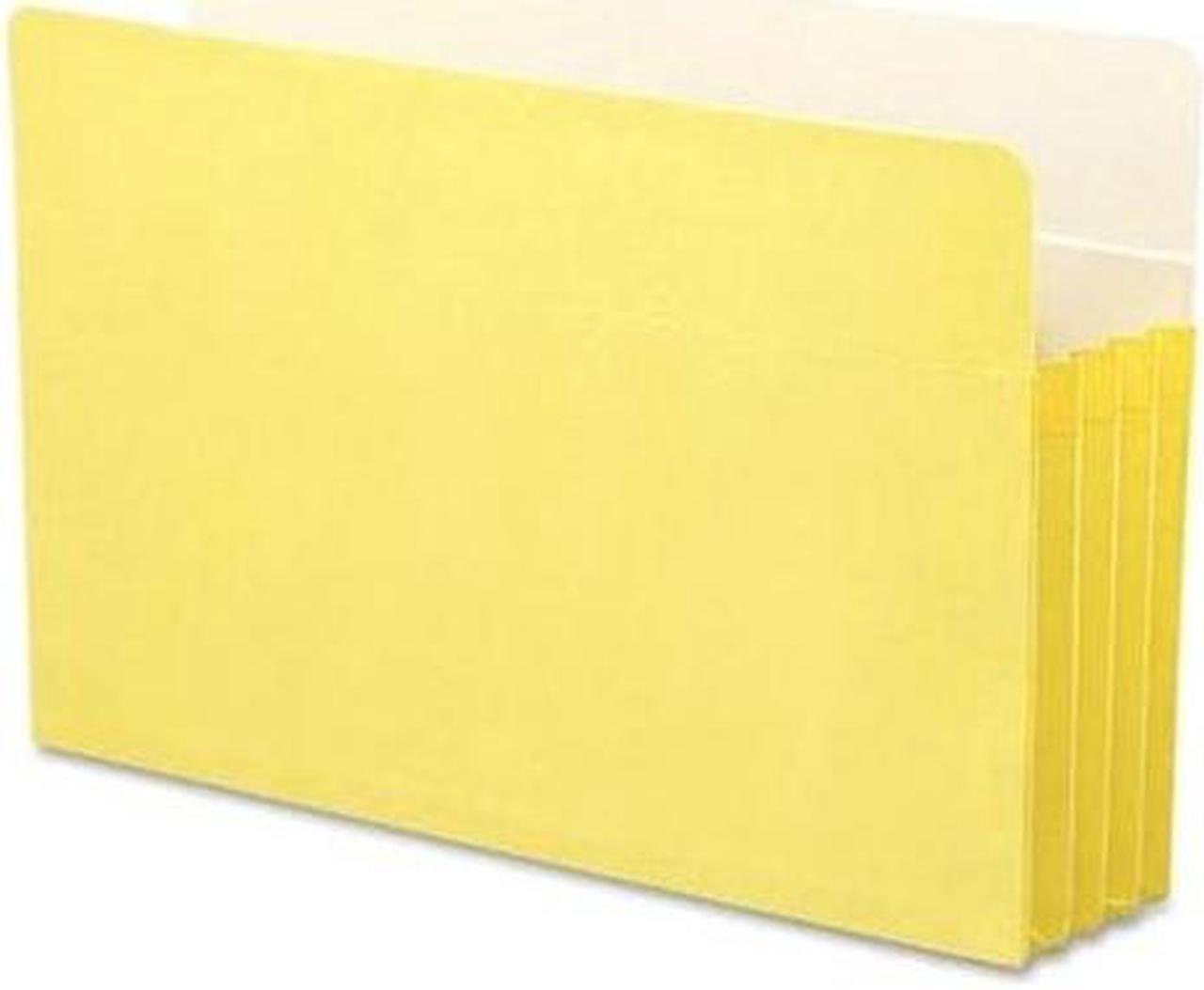 Smead Manufacturing Company SMD74233 Top-Tab File Pocket- Lgl- 14-.75in.Wx9-.50in.H- 3-.50in. Exp- YW