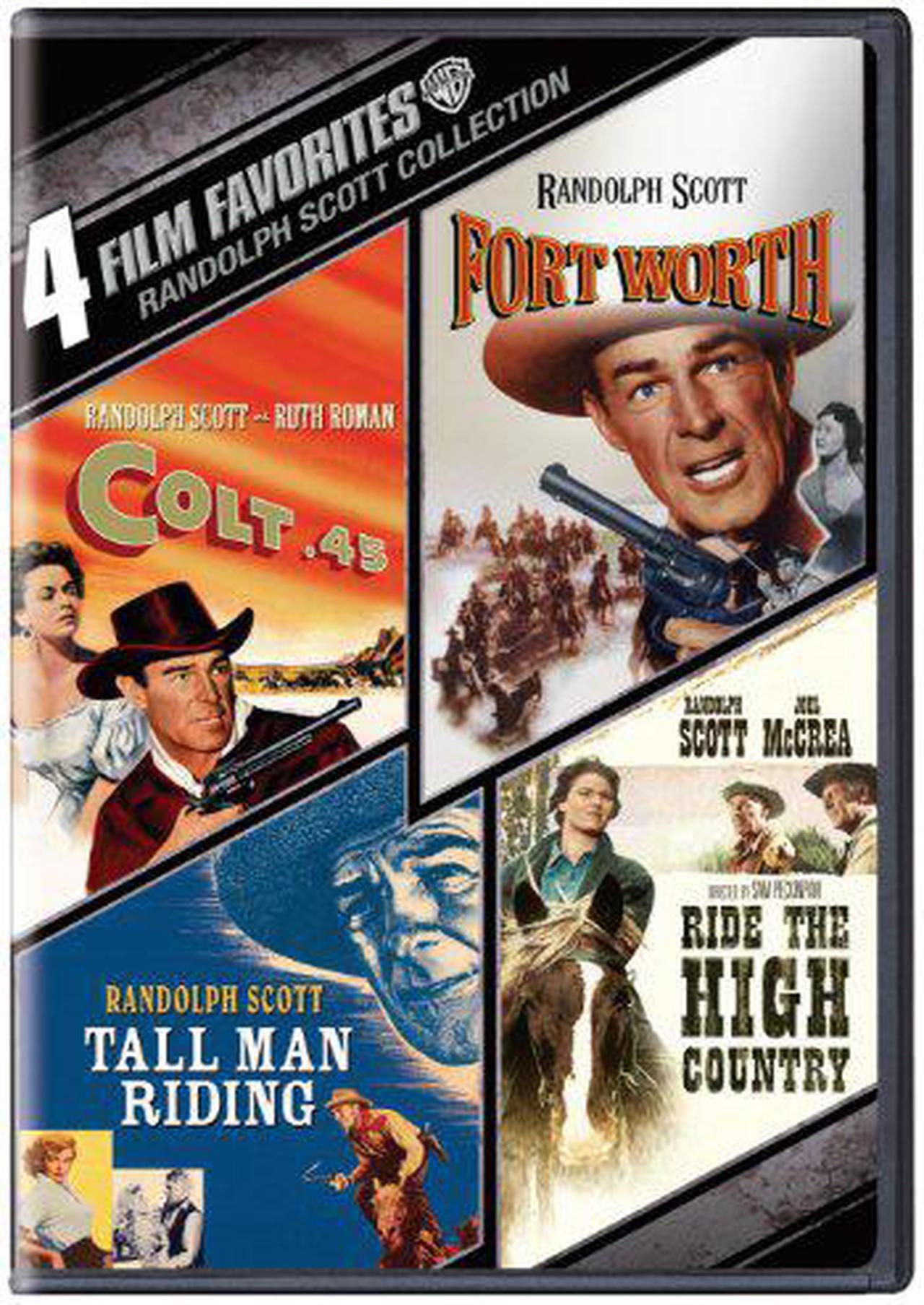 Main image of 4 Film Favorites-Randolph Scott Westerns (Dvd/2 Disc)
