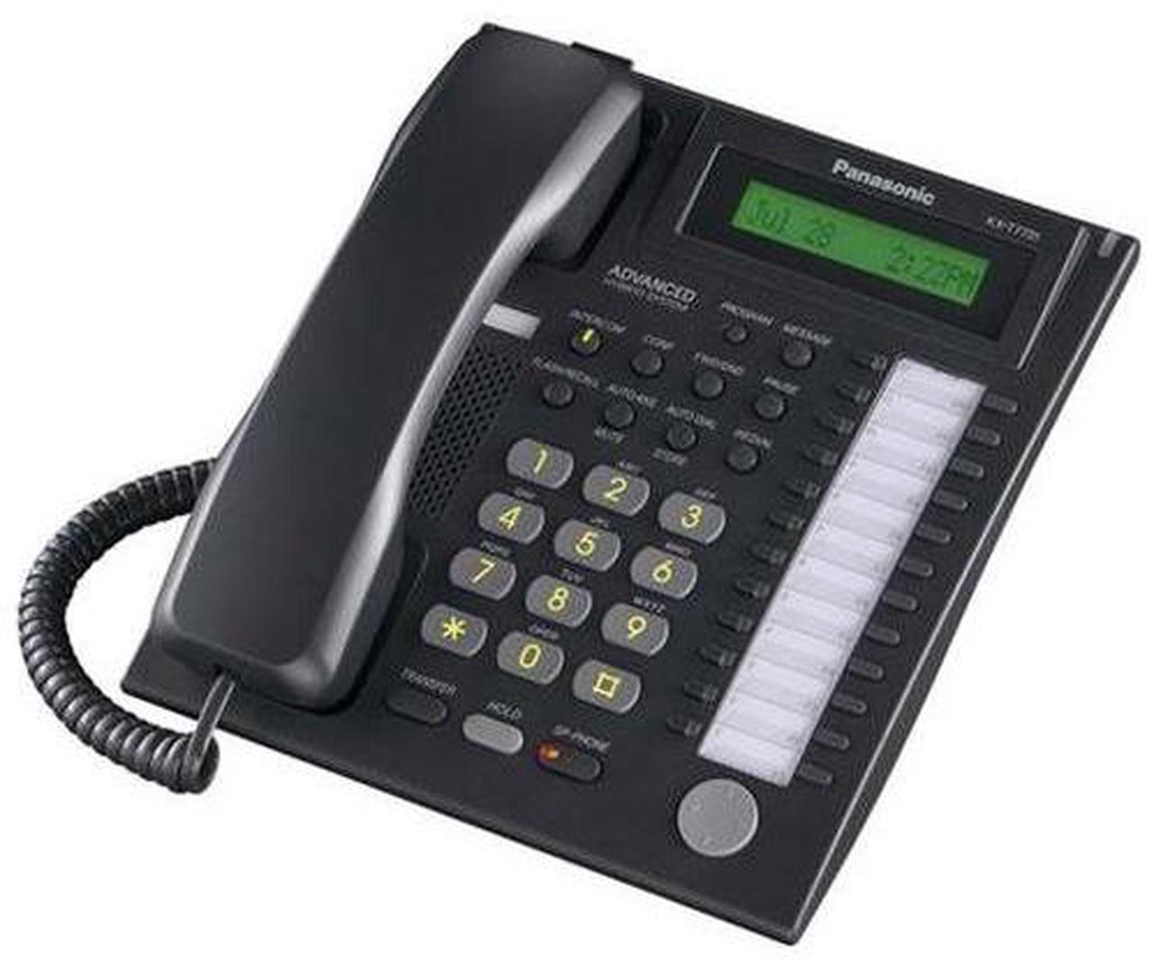 Alt view image 2 of 10 - Panasonic BTI KX-T7731BK Speakerphone with LCD - Black