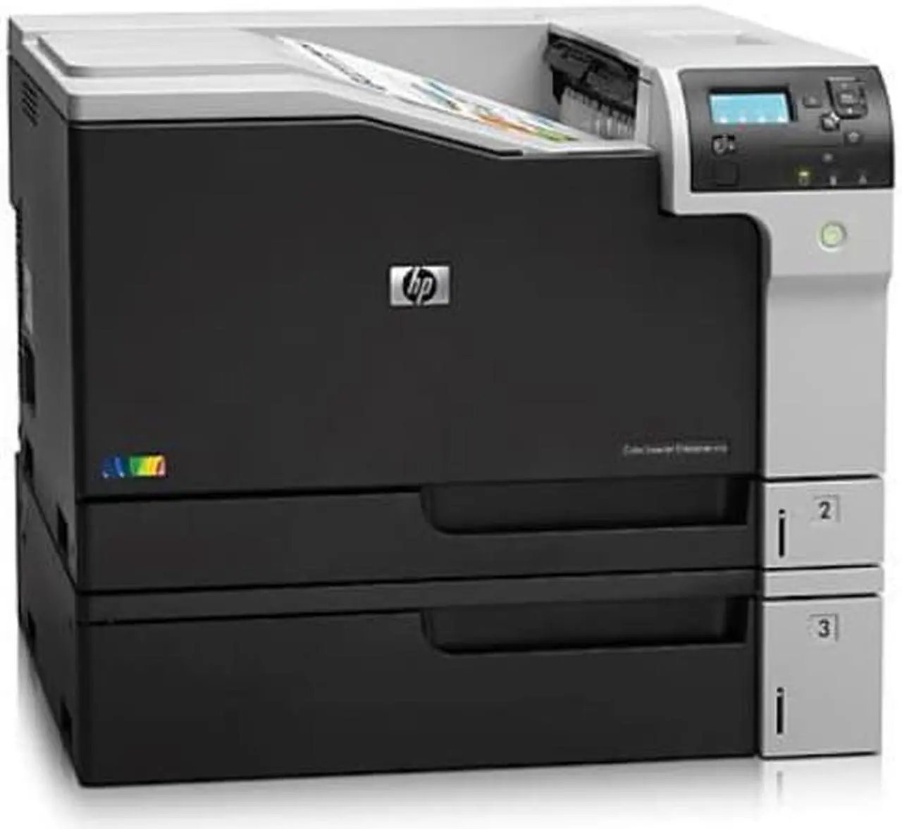 Alt view image 3 of 16 - HP LaserJet Enterprise M750n (D3L08A#BGJ) Duplex 600 x 600 dpi USB / Ethernet Color Laser Printer