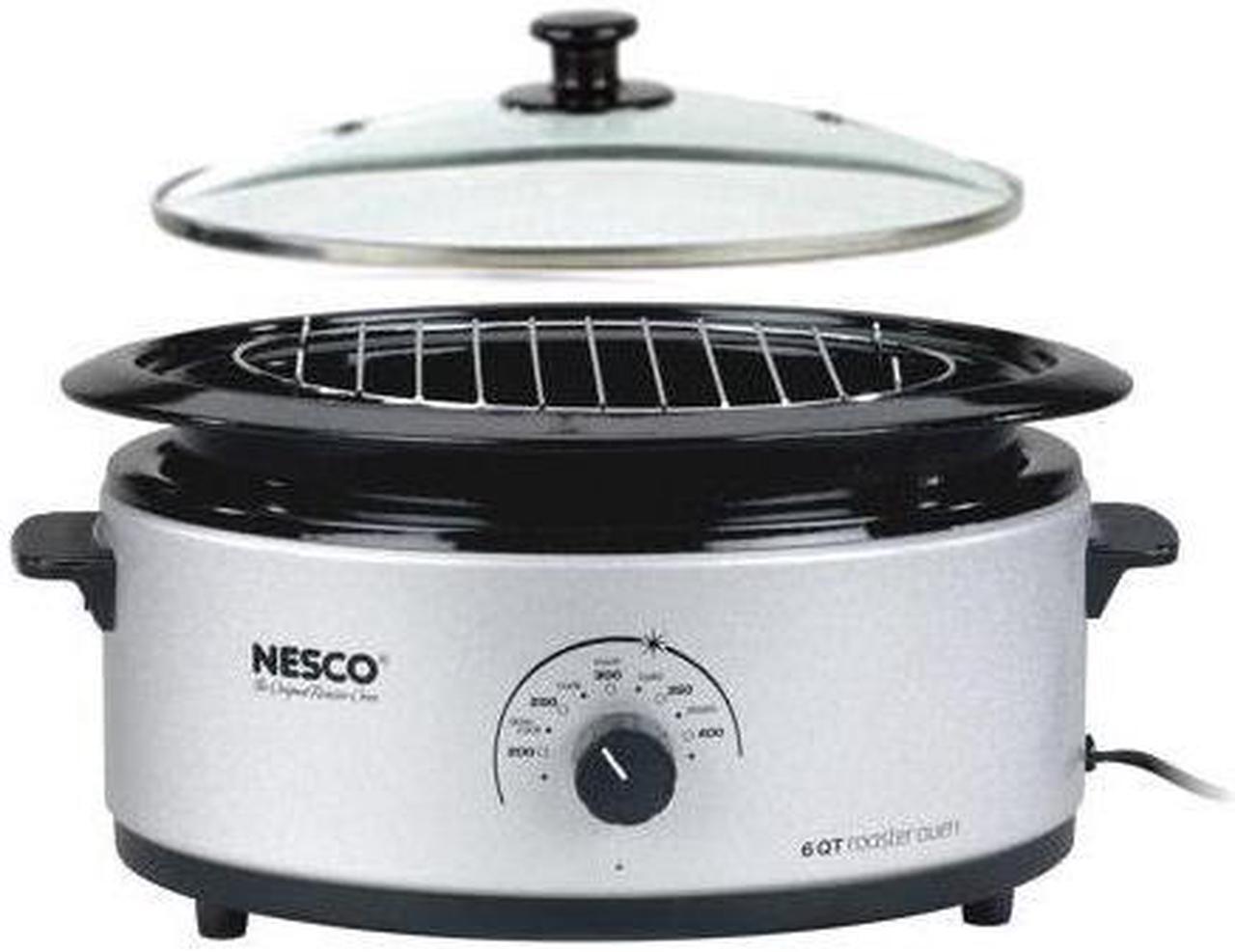 Alt view image 2 of 2 - NESCO 4816-47 Silver 6 Qt. 6qt Roaster Oven