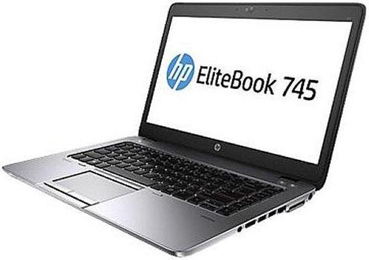 Main image of HP EliteBook 745 G1 14" Notebook PC - AMD A6-7050B 2.20GHz 4GB Memory 500GB HDD AMD Radeon R4 Graphics Windows 7/8.1 Pro 64-bit - J5P46UT#ABA