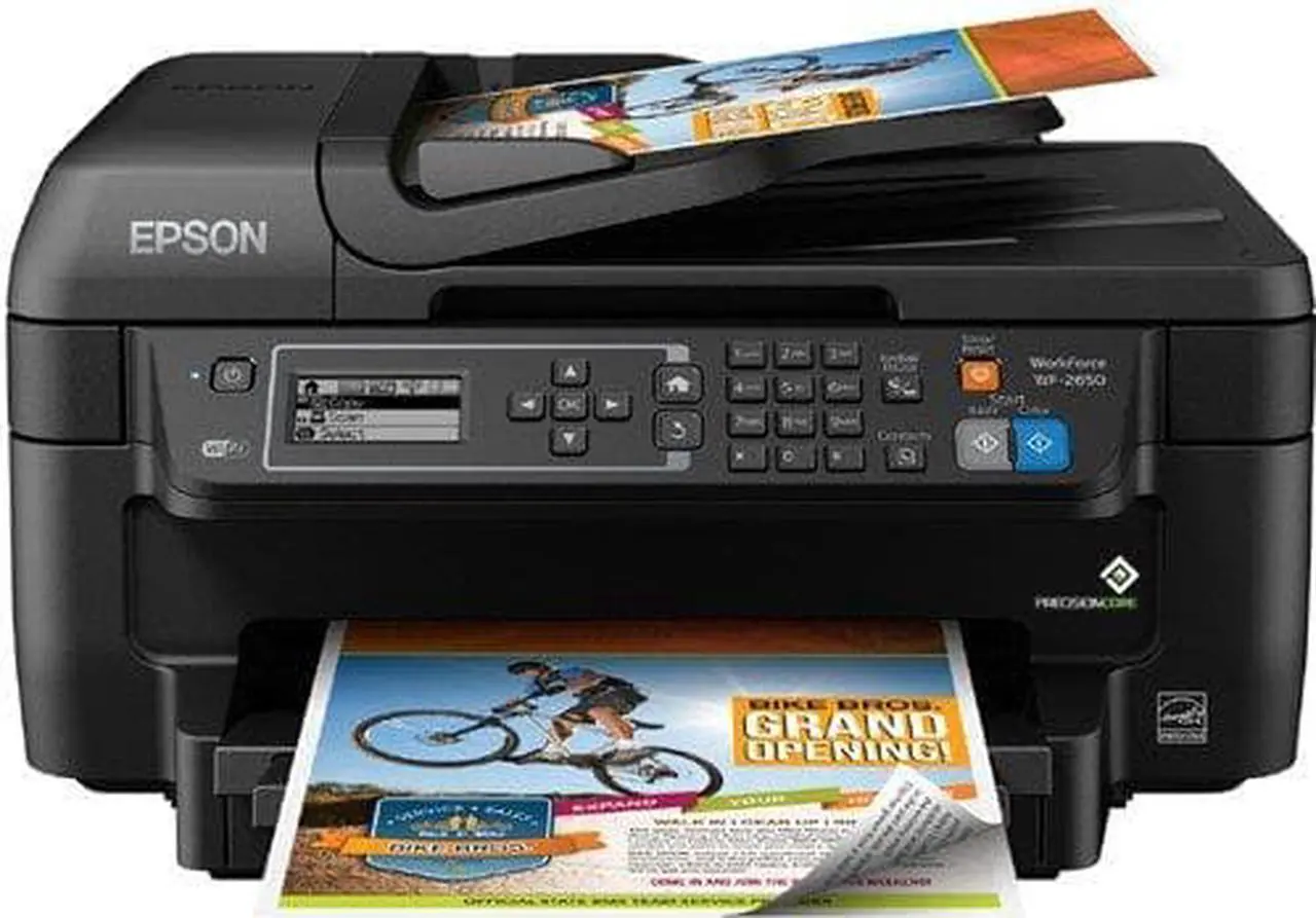 Alt view image 6 of 18 - EPSON WorkForce WF-2650 USB All-in-One Printer