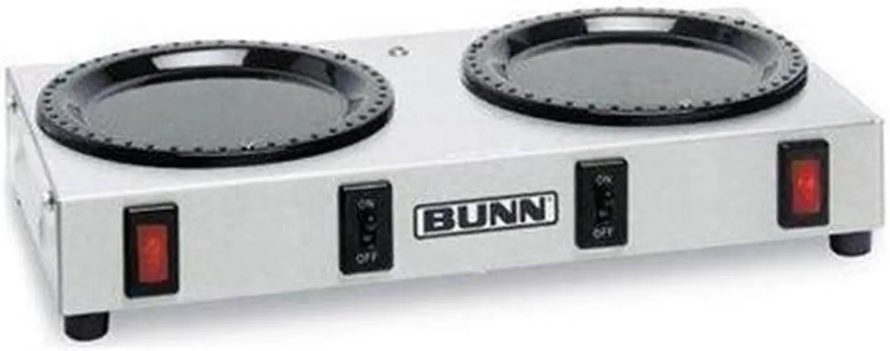 Main image of BUNN WX2 Two Station Warmer Plate, 130 W - Stainless Steel - Stainless Steel