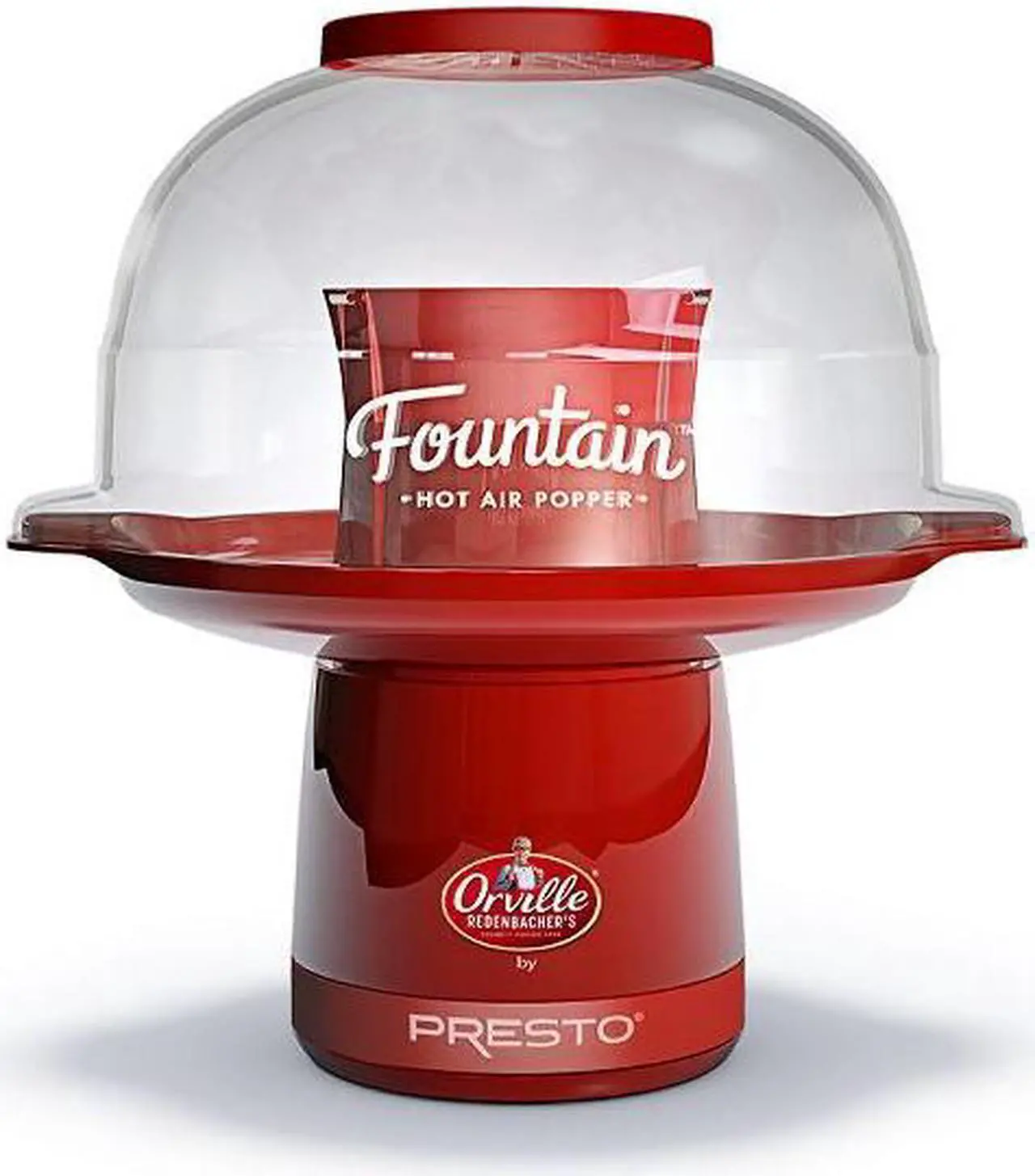 Main image of PRESTO 04868 Orville Redenbacher's Fountain Hot Air Popper, Red