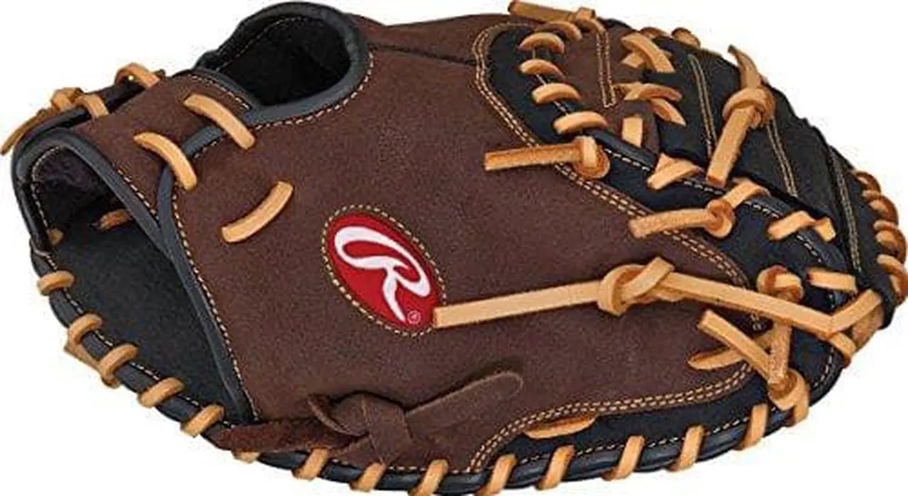 Alt view image 5 of 7 - Rawlings RCM30SB 33" Player Preferred Baseball Catchers Mitt New With Tags!