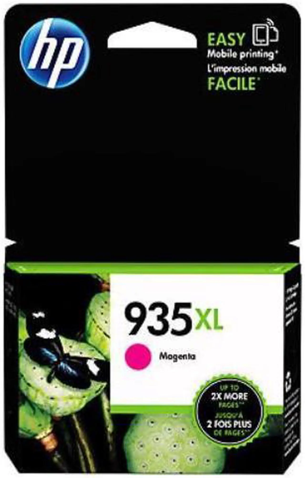 Alt view image 3 of 20 - HP 935XL High Yield Magenta Original Ink Cartridge C2P25AN, ~825 pages,