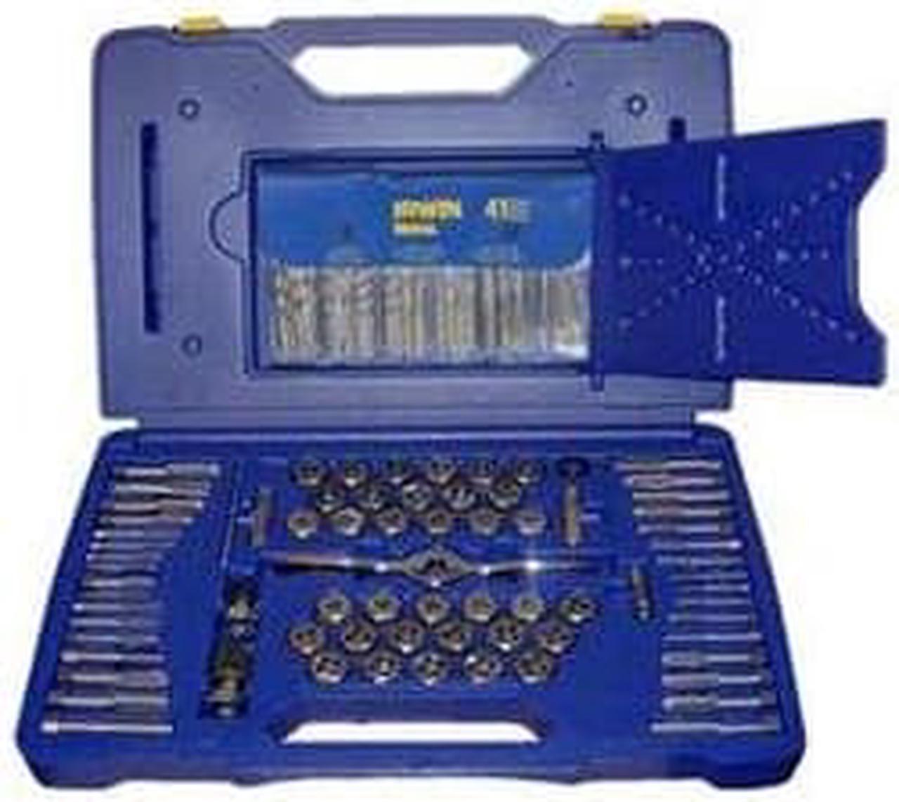 Alt view image 2 of 8 - Hanson HAN1813817 116 Piece Tap/Die/Drill Deluxe Set with PTS Handle
