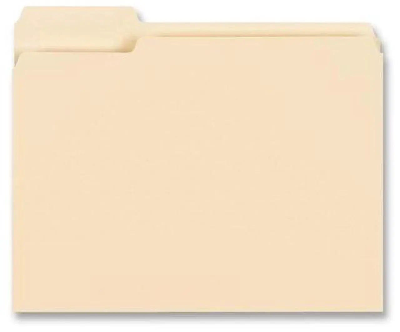 Alt view image 2 of 8 - Business Source File Folder 1/3 Cut Left Tab 1-Ply 3/4" Exp. Ltr 100/BX MLA