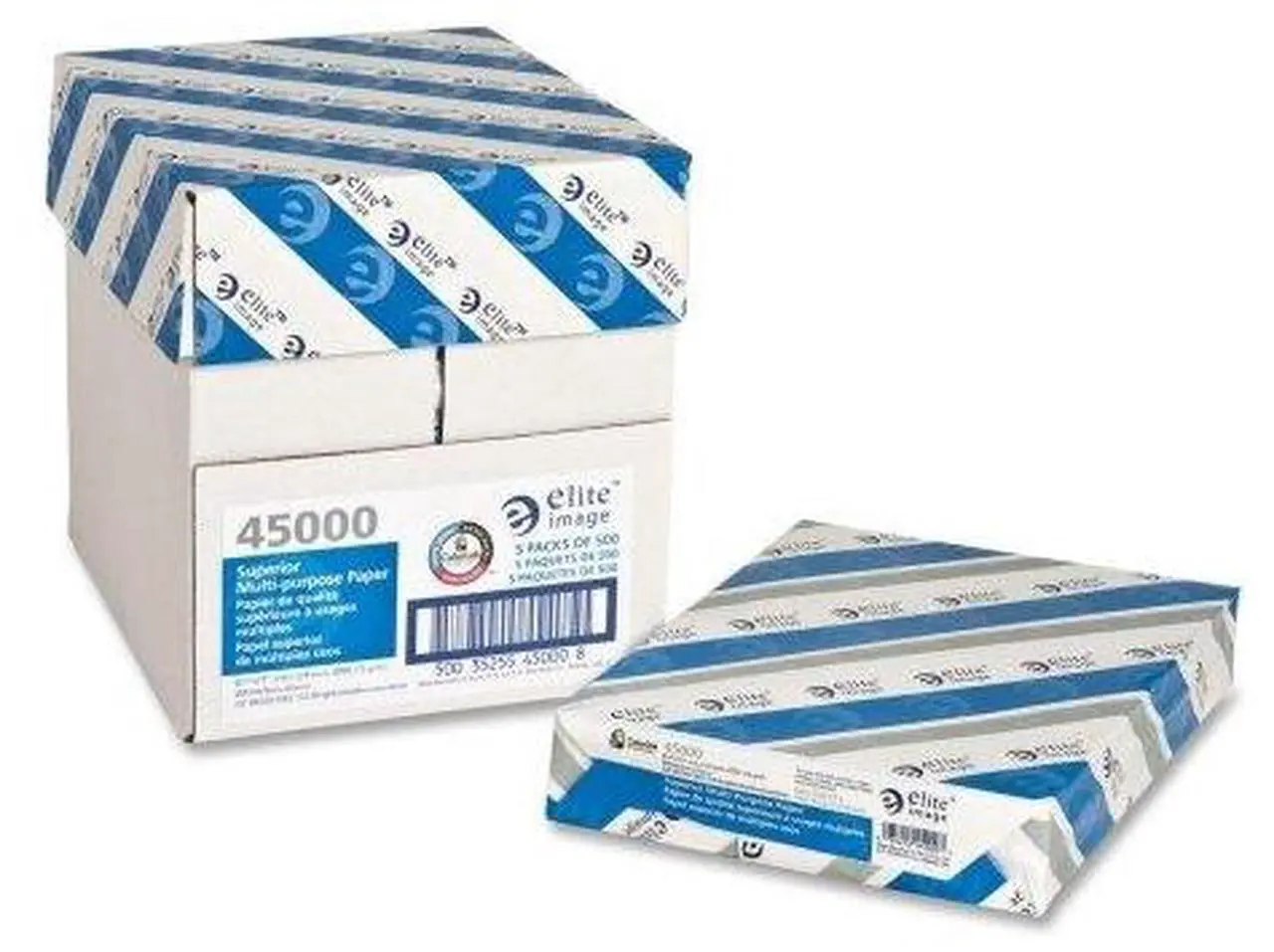 Alt view image 5 of 12 - Elite Multipurpose Paper 98 GE/112 ISO 20Ib. 8-1/2"x11" 5/CT WE 45000