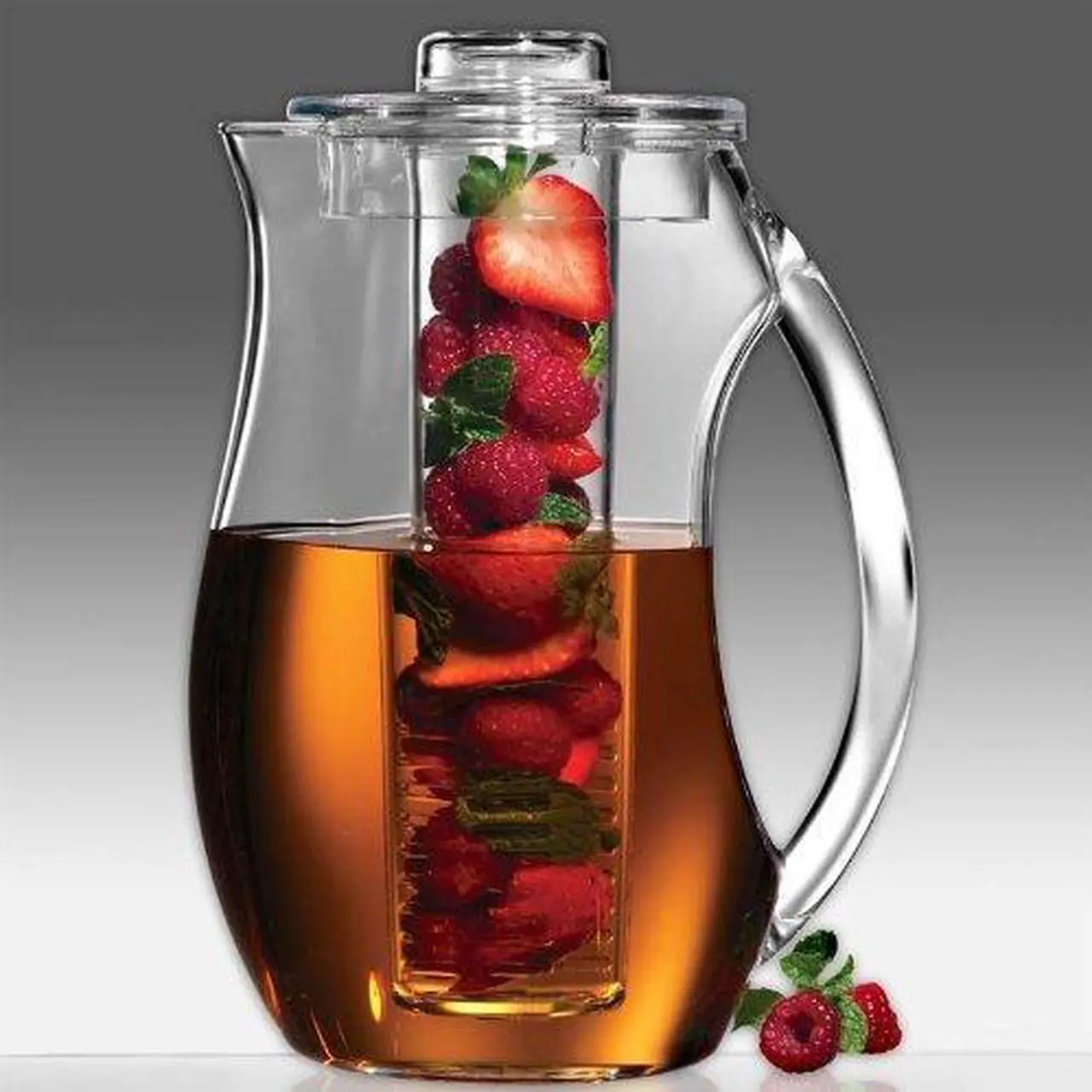 Alt view image 3 of 20 - Prodyne FI-3 Fruit Infusion Pitcher, Clear