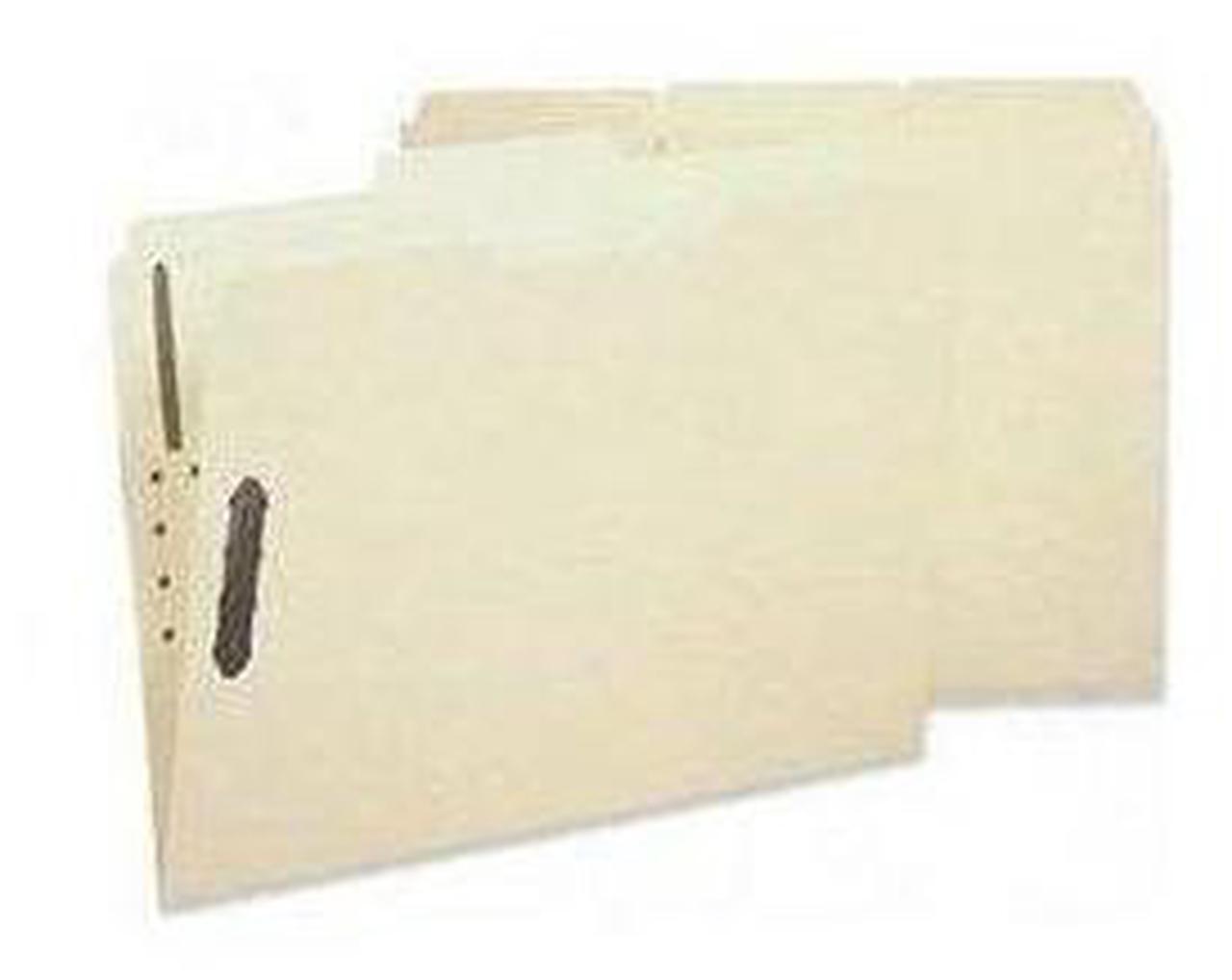 Main image of Sparco Fastener Fldr w/2-Ply Tab 1 Fstnr 1/3 Tab Ltr 50/BX MA SP17212