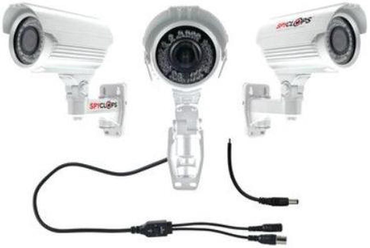Alt view image 3 of 5 - Spyclops Security Bullet Camera - White