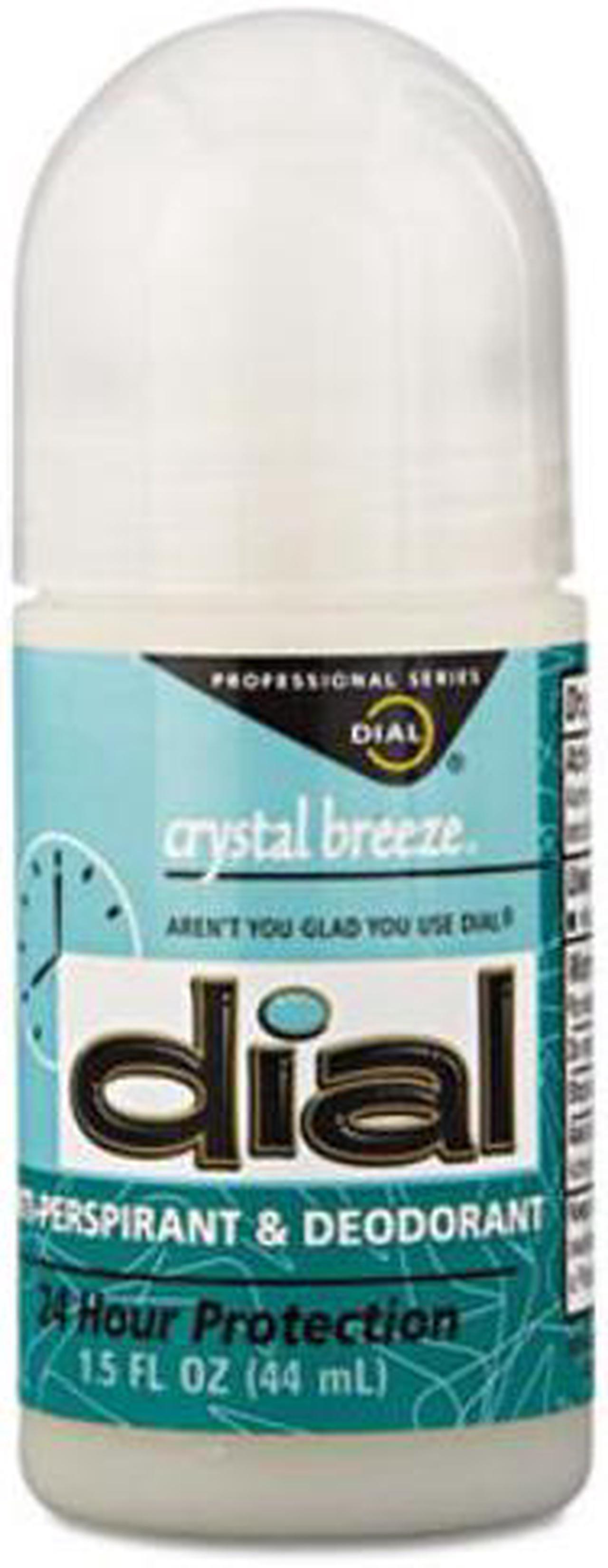 Alt view image 3 of 3 - Anti-Perspirant Deodorant, Crystal Breeze, 1.5 oz, Roll-On