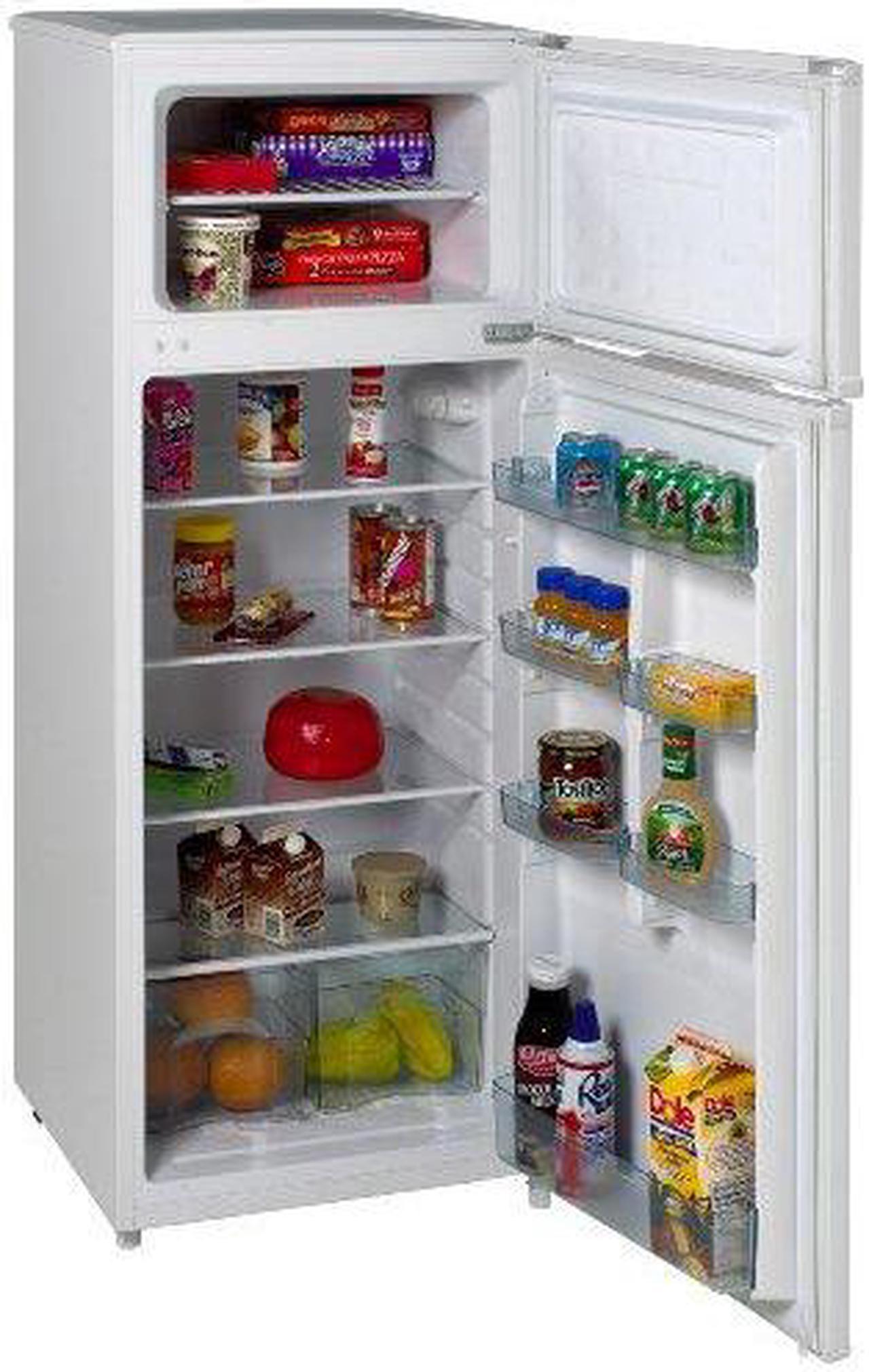 Alt view image 3 of 6 - Avanti  RA7306WT:  Model  RA7306WT  -  7.4  CF  Two  Door  Apartment  Size  Refrigerator  -  White