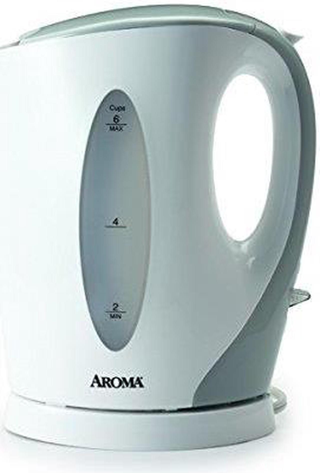 Alt view image 2 of 6 - AROMA AWK-105 White 1.7 Liter (7-Cup) Electric Water Kettle