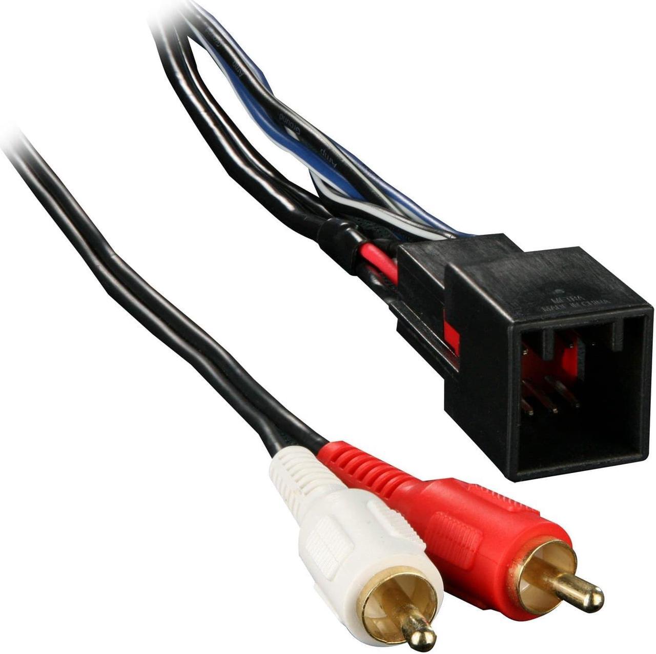 Alt view image 4 of 8 - Metra 70-5702 8-Way Sub Plug with RCA for Select 1998-2005 Ford/Lincoln Vehicles