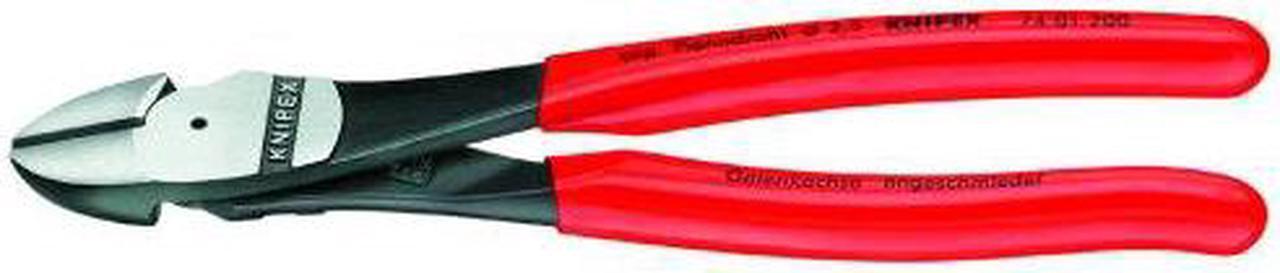 Alt view image 3 of 6 - Diagonal Pliers, High Leverage, 8 In L, Red