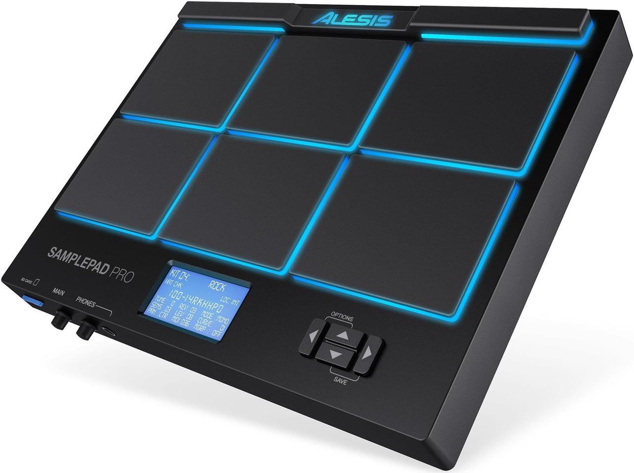 Alt view image 4 of 20 - Alesis Turbo Mesh Kit 7-Piece Electronic Drum Set