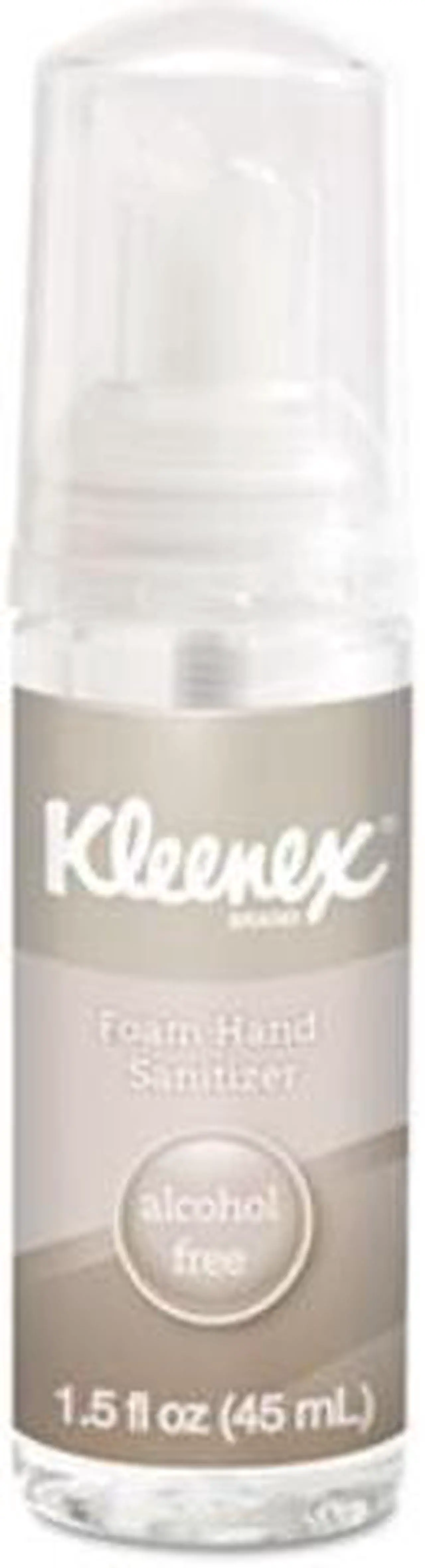 Main image of KLEENEX 34136 Alcohol-Free Foam Hand Sanitizer, 1.5 oz, Clear, 24/Carton