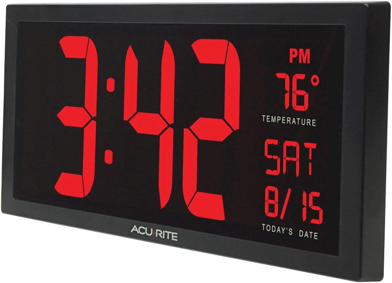 Alt view image 3 of 12 - CHANEY INSTRUMENTS 75127 AcuRite Digit 14.5 Wall Clock