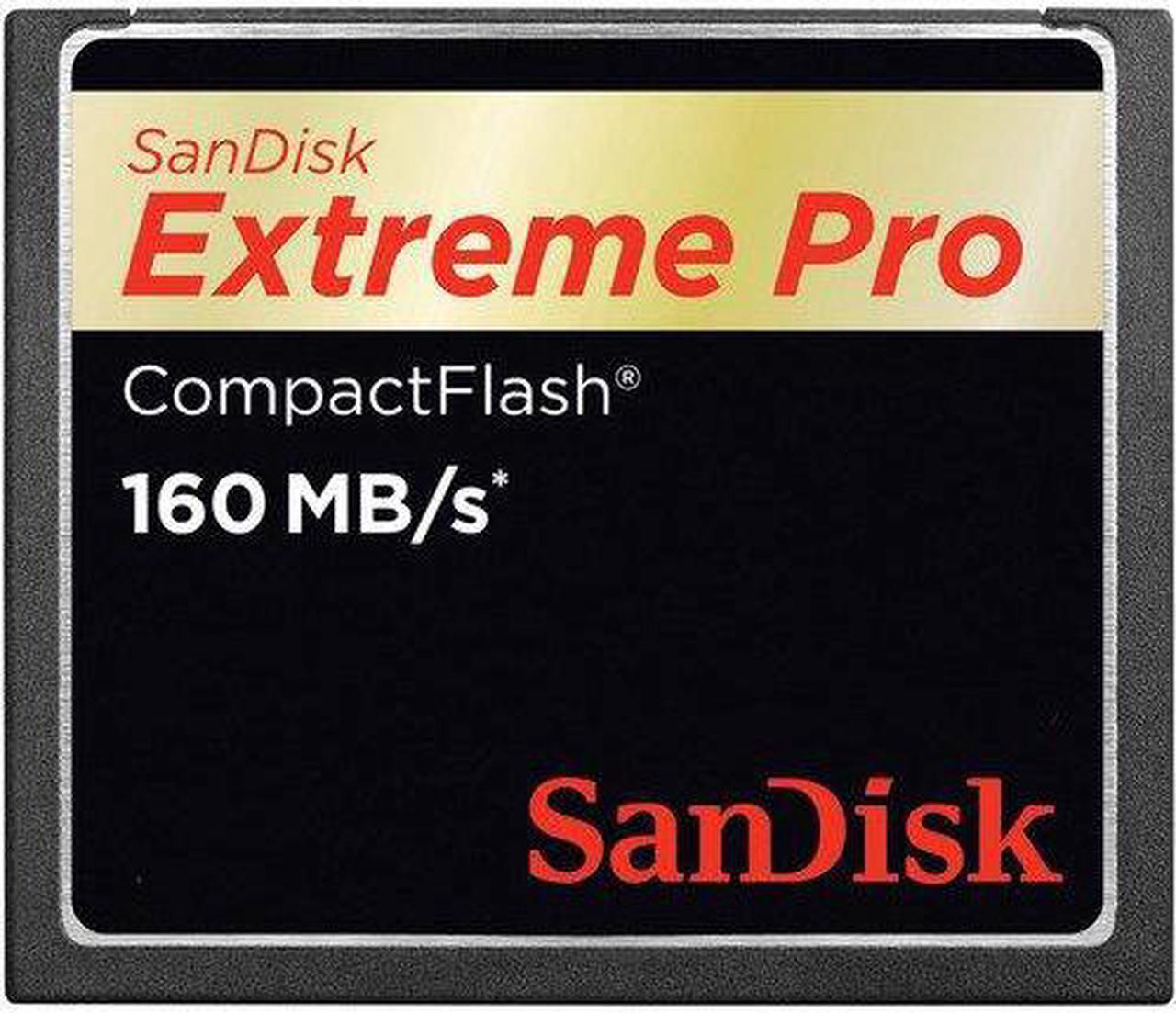 Main image of SanDisk 256GB Extreme Pro CompactFlash Memory Card (160MB/s)