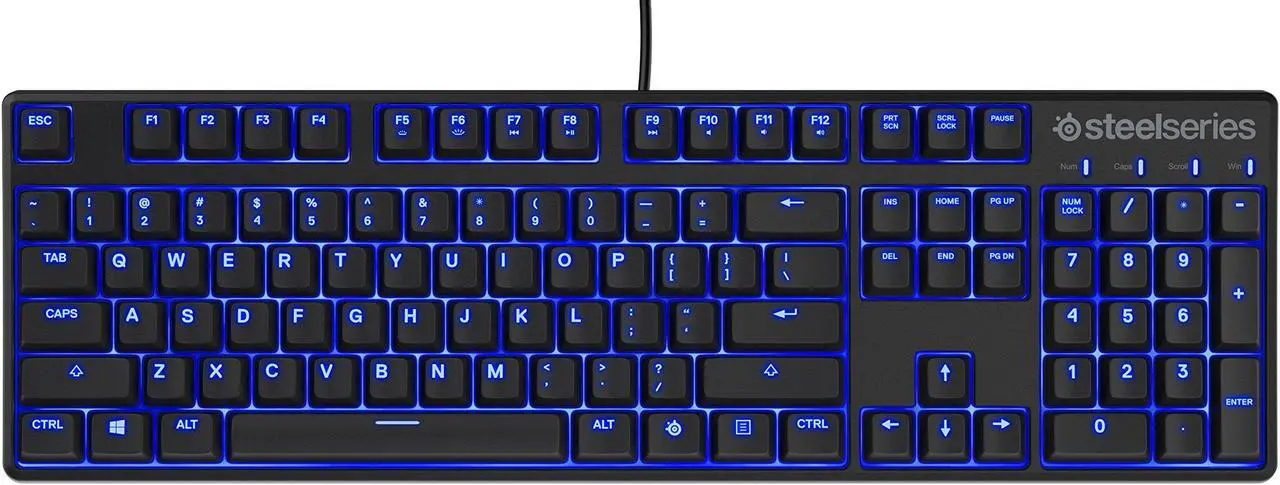 Alt view image 8 of 12 - SteelSeries Apex M400 Gaming Keyboard