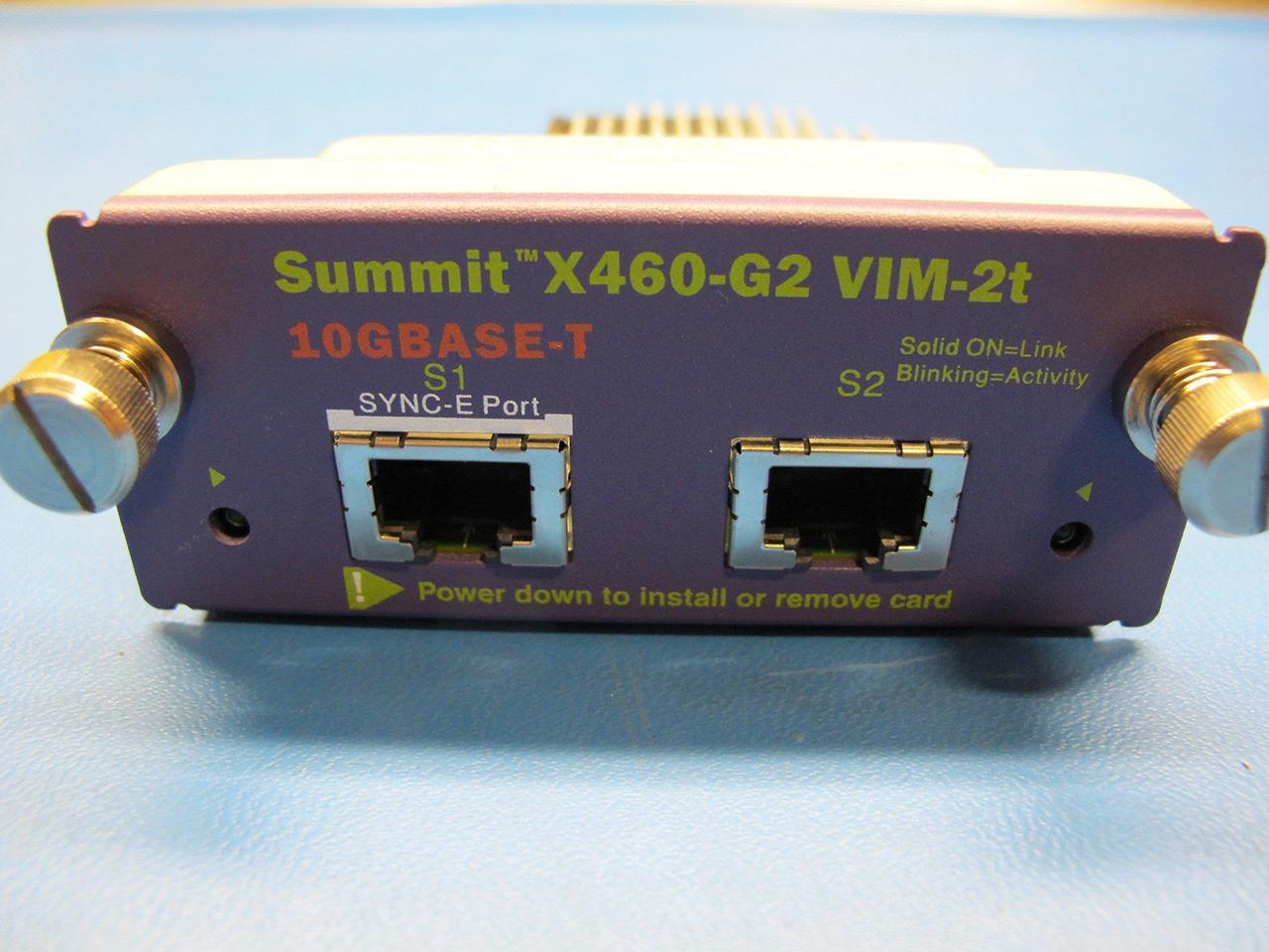 Extreme Networks Summit X460-G2 VIM-2t