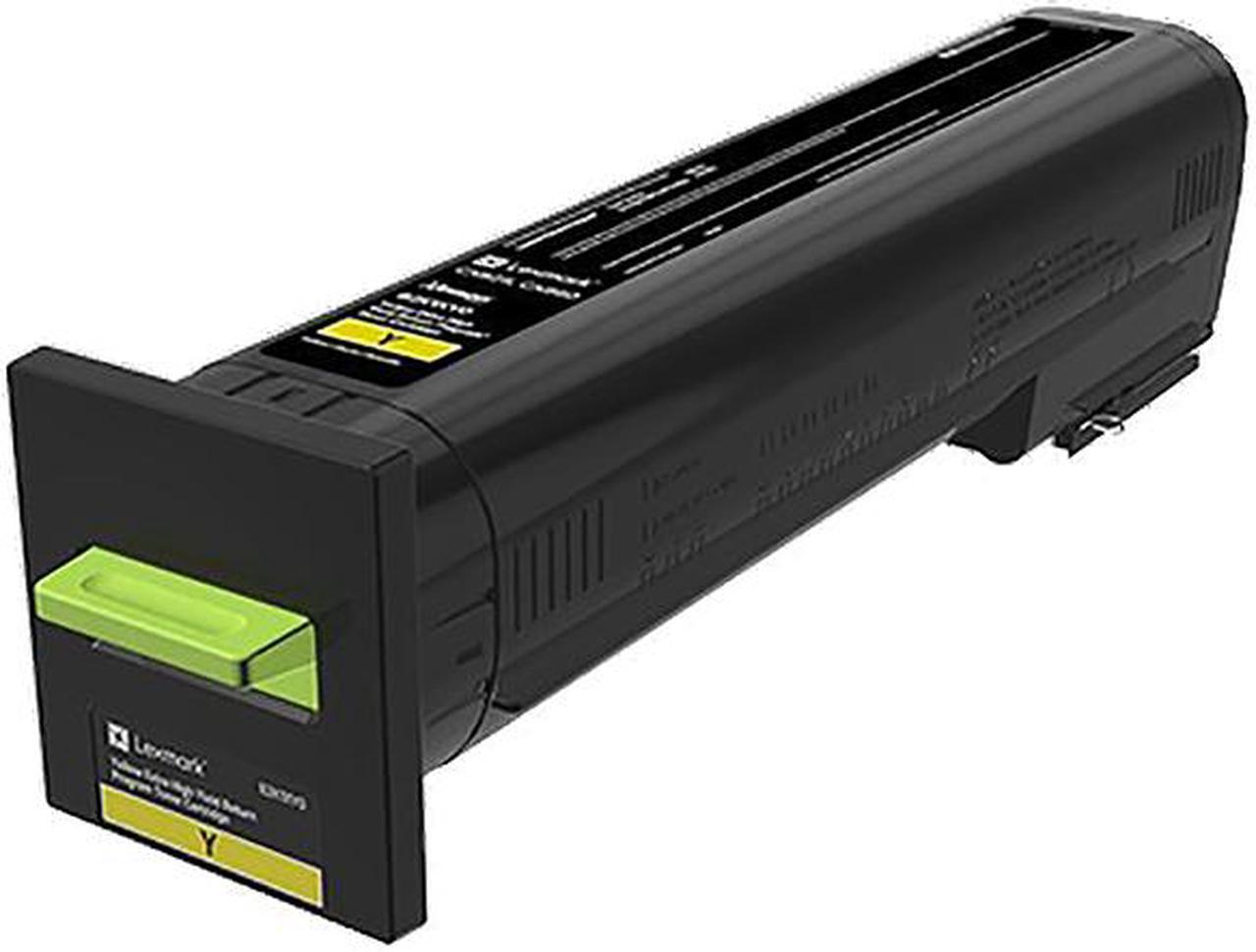 Lexmark Original Toner Cartridge - Laser - Extra High Yield - Yellow - 1 Each