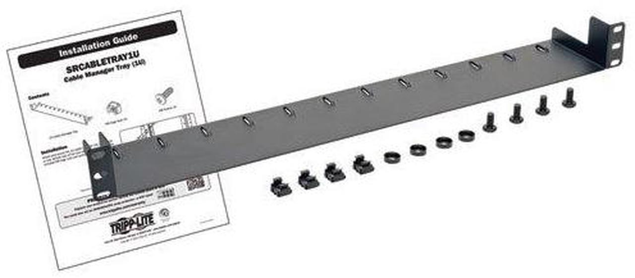Main image of TRIPP LITE SRCABLETRAY1U SmartRack 1U Horizontal Cable Management Tray