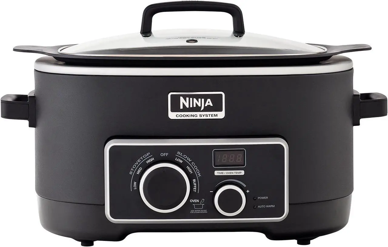 Alt view image 6 of 12 - Ninja MC751 3-in-1 Cooking System with Triple Fusion Heat Technology