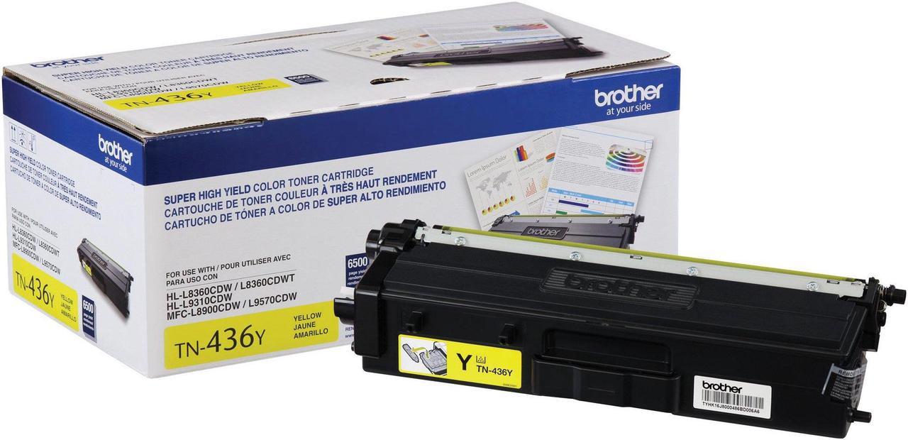 Brother TN436Y Extra High Yield Toner Cartridge - Yellow