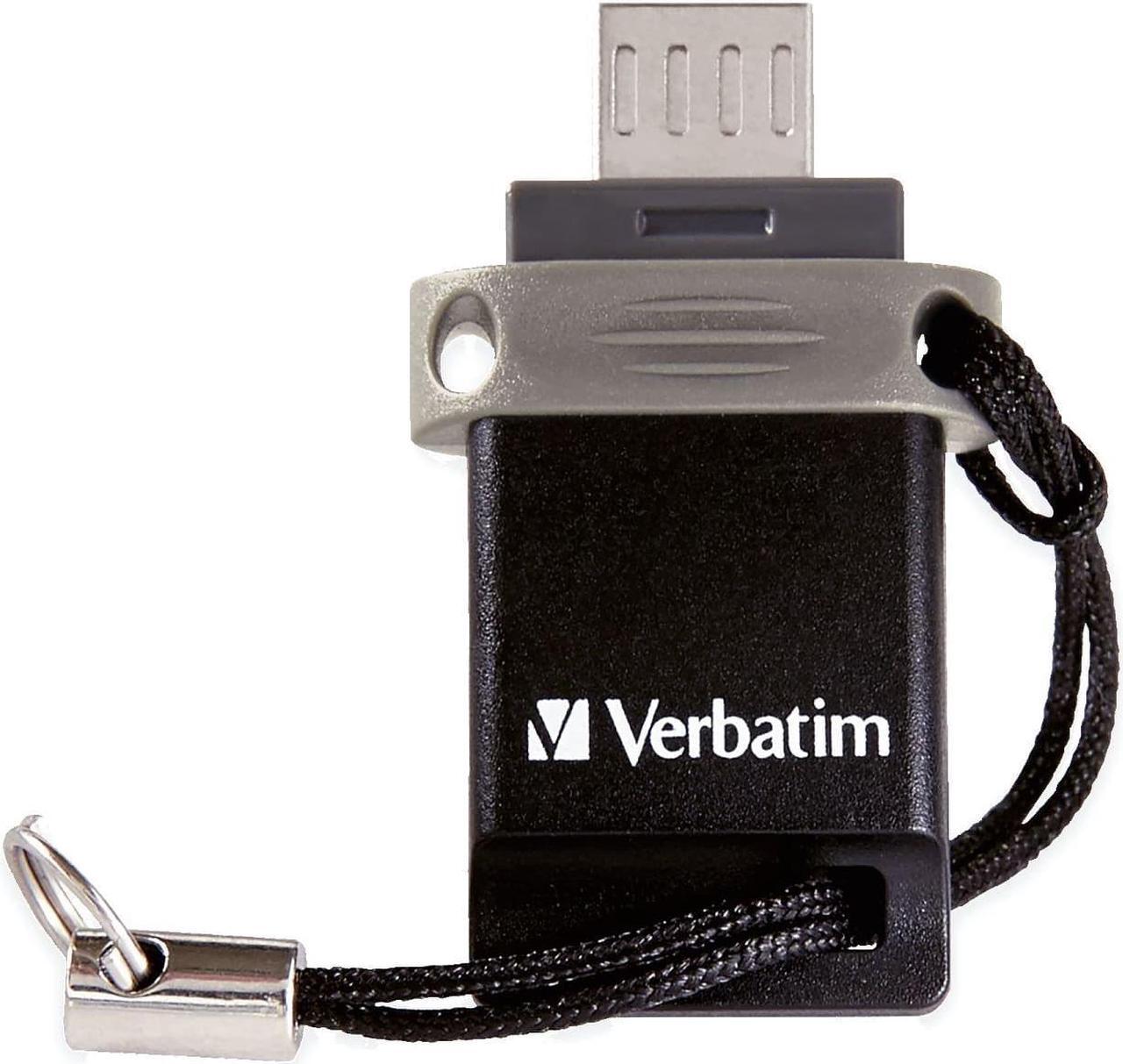 Alt view image 3 of 20 - 64GB STORE N GO DUAL USB FLASH DRIVE