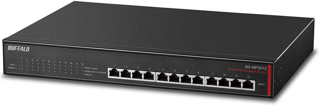 BUFFALO BS-MP2008 8-Port Multi Gigabit Switch