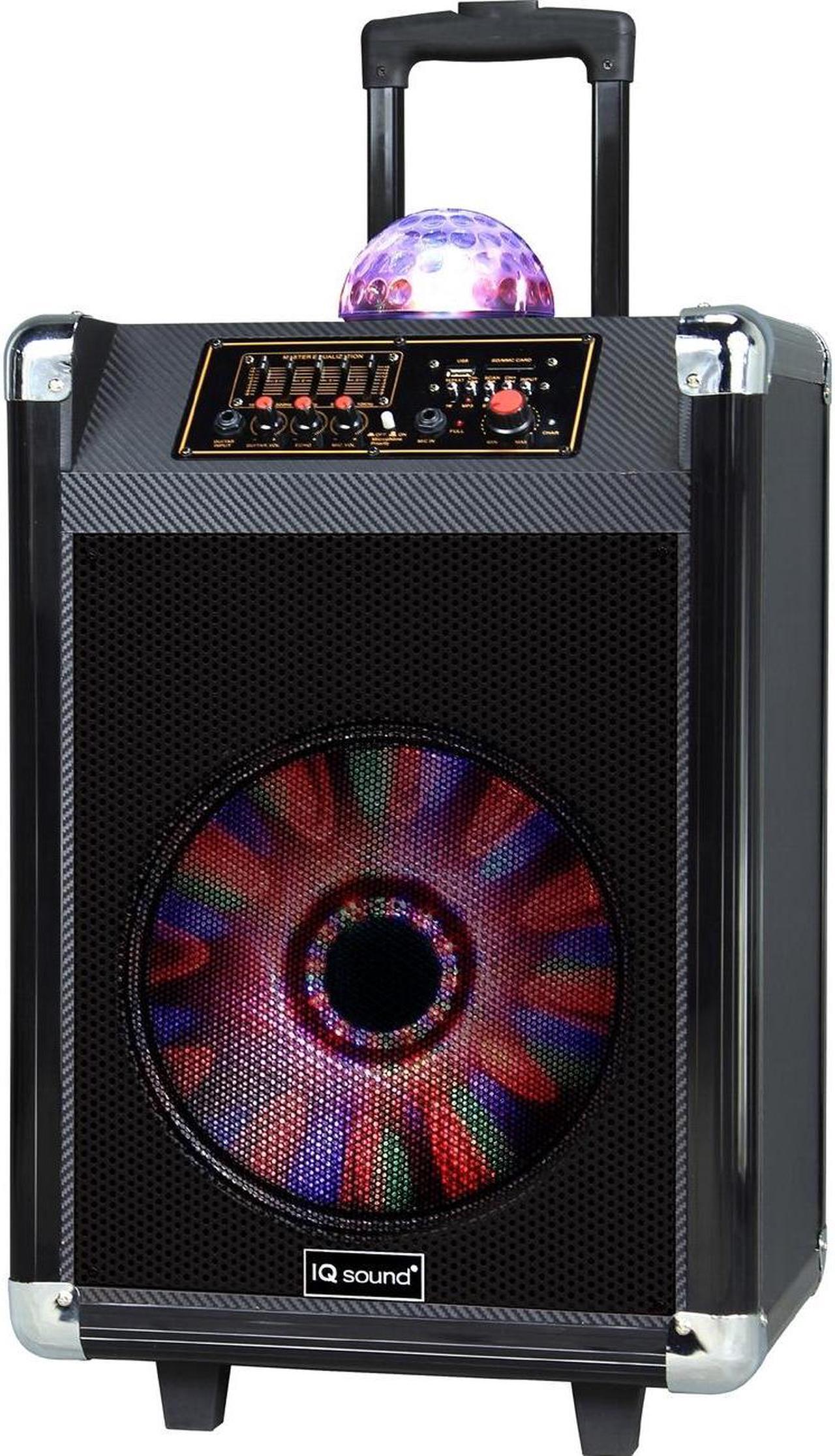 Main image of Supersonic - IQ-3612DJBTBLK - Supersonic Speaker System - 30 W RMS - Wireless Speaker(s) - Portable - Battery
