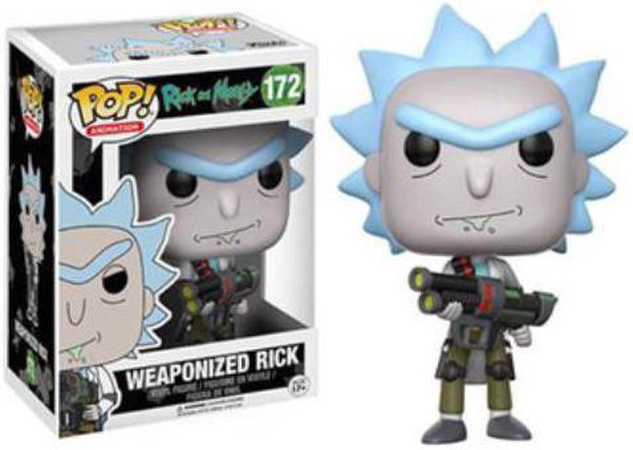 Alt view image 2 of 6 - Rick and Morty Weaponized Rick POP! Vinyl Figure by Funko