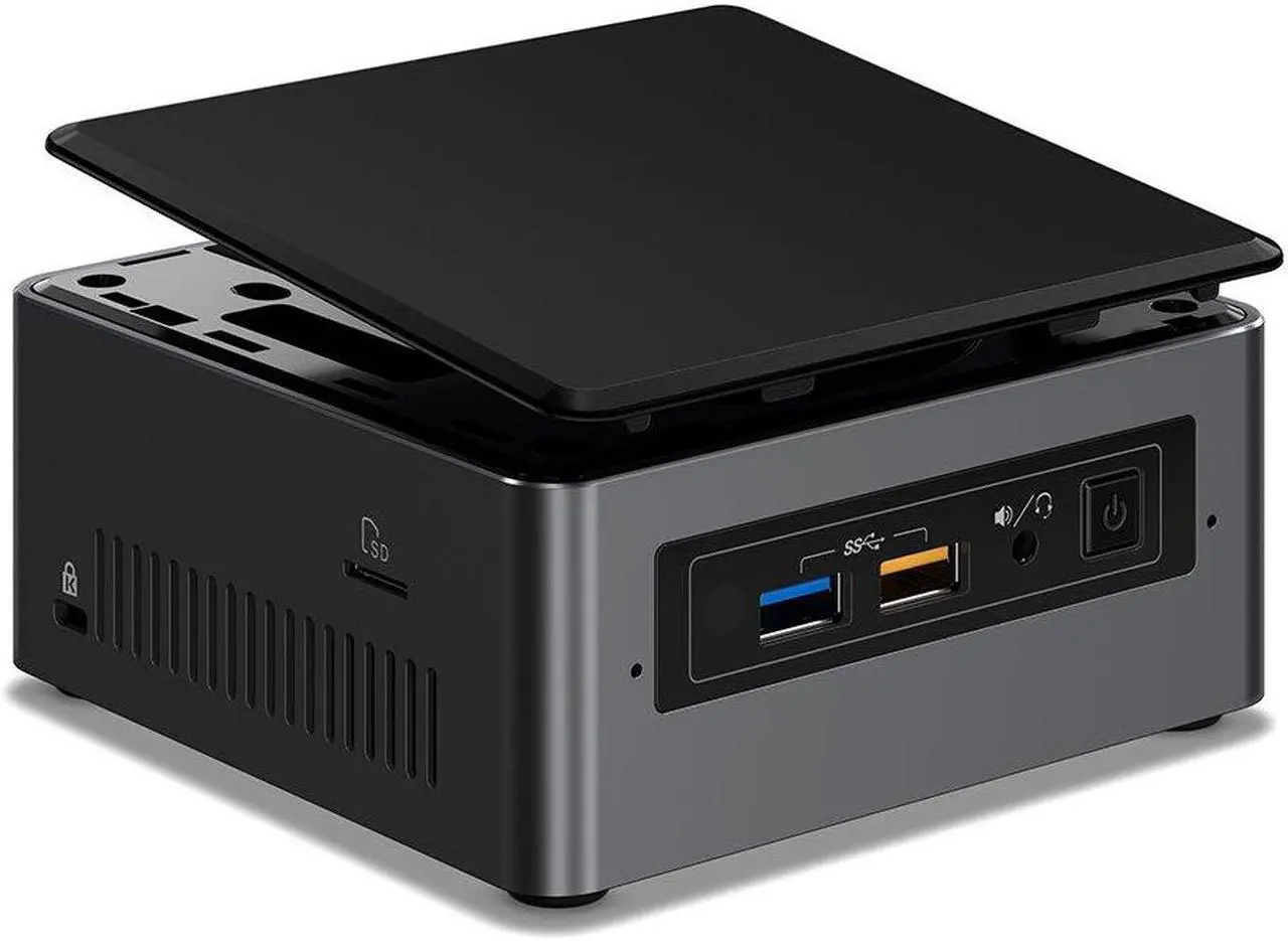 Alt view image 2 of 8 - INTEL NUC 7 HOME MINI PC (NUC7I3BNHXF) - Core i3-7100U, 4 GB RAM, 1 TB HDD, 16 GB Optane, Windows 10 Home