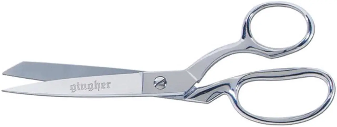 Alt view image 4 of 6 - Knife Edge Bent Trimmer Shears 8"-With Molded Nylon Sheath