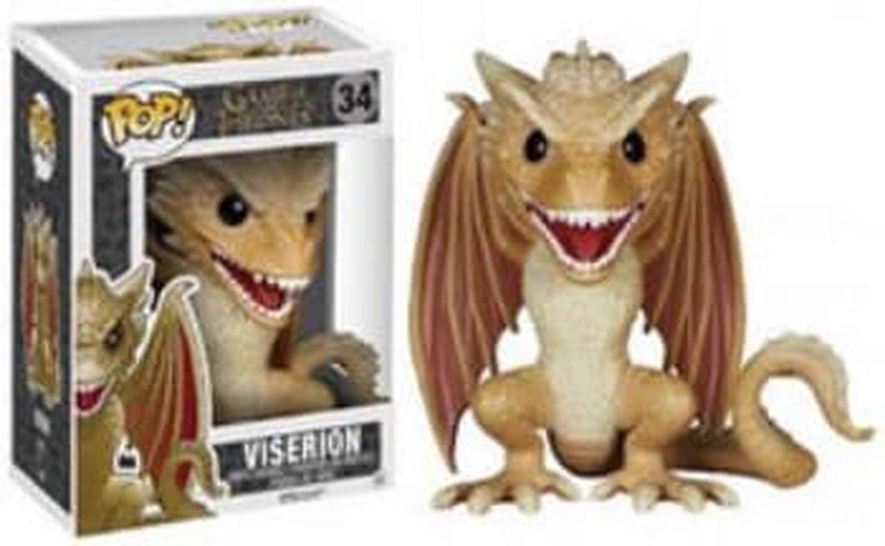 Alt view image 5 of 6 - Game of Thrones Viserion Dragon 6-Inch Pop! Vinyl Figure