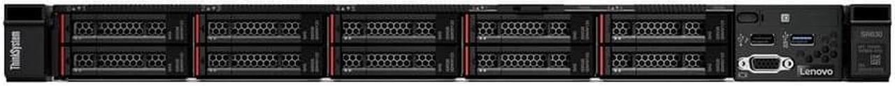 Alt view image 6 of 11 - Lenovo 7X02A04YNA Thinksystem Sr630 7X02 - Server - Rack-Mountable - 1U - 2-Way - 1 X Xeon Gold 5118 / 2.3 Ghz - Ram 32 Gb - No Hdd - Matrox G200 - No Os - Monitor: None - Topseller