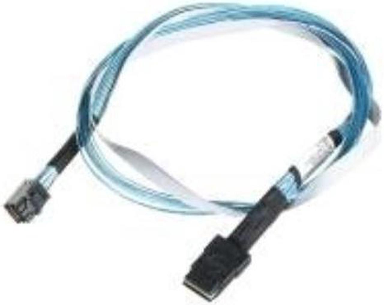 Alt view image 2 of 4 - Supermicro Mini-SAS to Mini-SAS HD 80cm w/ SB, 30AWG