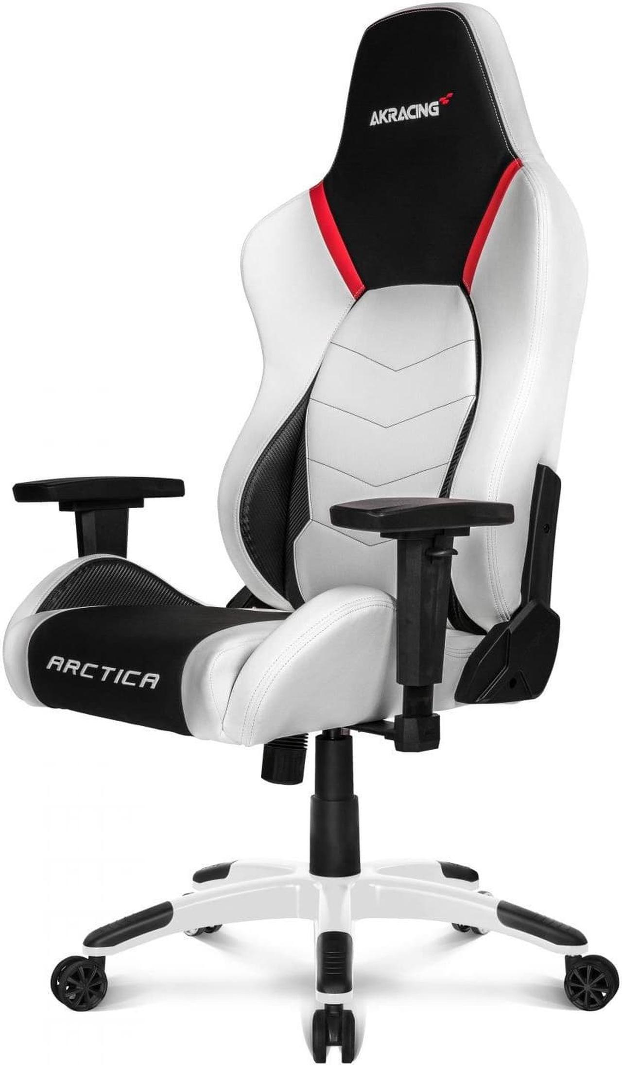 Alt view image 5 of 5 - AKRacing Arctica Gaming Chair - White