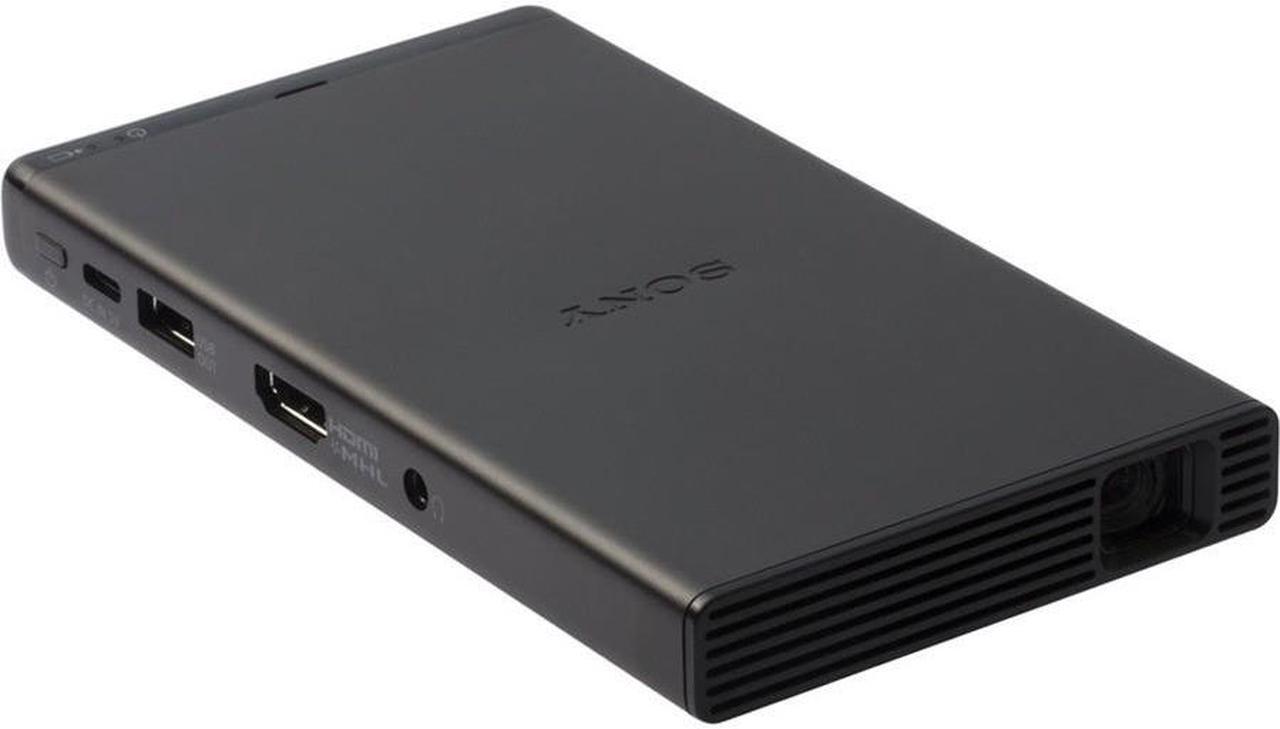 Alt view image 7 of 11 - Sony Portable HD Mobile Projector w/Bluetooth WiFI & HDMI Connectivity (MP-CD1)