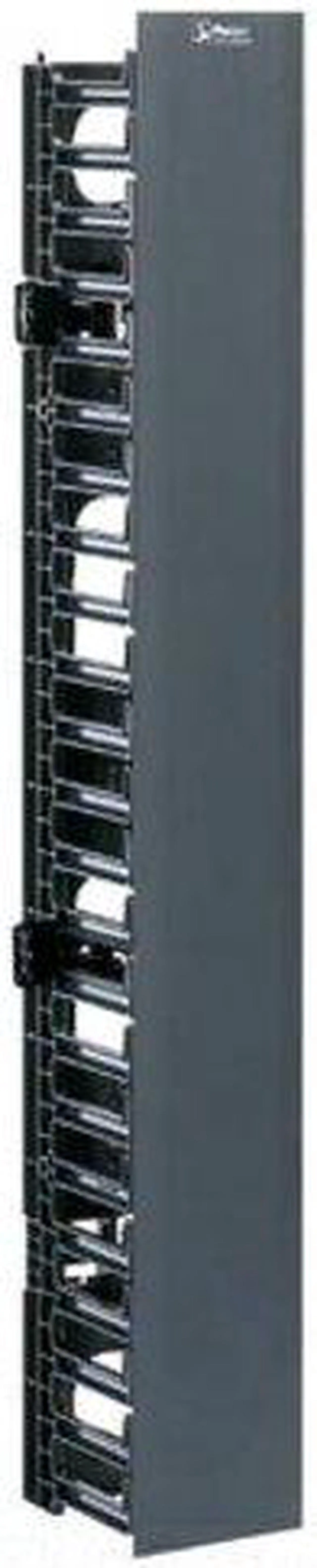 Alt view image 2 of 8 - Panduit - WMPVF22E - Panduit NetRunner WMPVF22E Vertical Cable Manager - Black - 1 Pack - 22U Rack Height