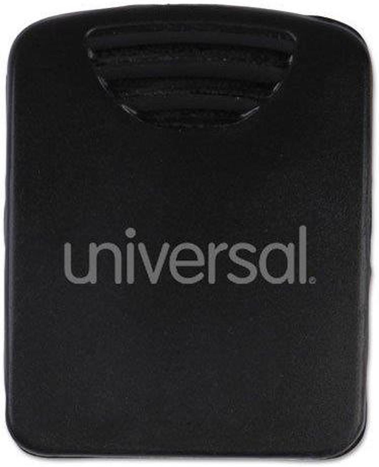 Alt view image 2 of 7 - Universal Fabric Panel Wall Clips 25-Sheet Capacity Black 20/Pack 21270