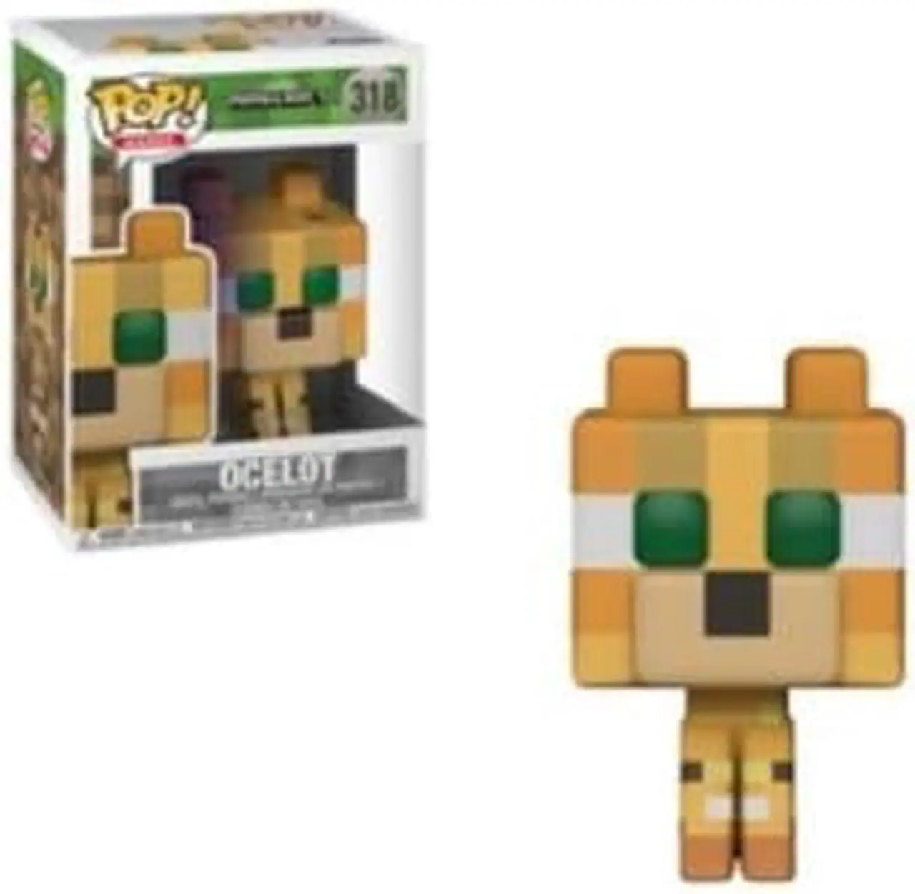 Alt view image 3 of 4 - Minecraft Funko POP Vinyl Figure: Ocelot