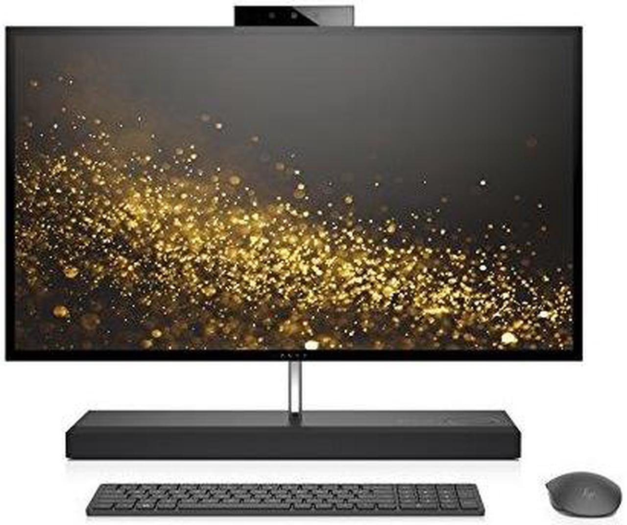 HP All-in-One Computer ENVY 27-b210 Intel Core i7-8700T 16GB DDR4 1TB HDD 256 GB PCIe SSD 27" Touchscreen Windows 10 Home 64-Bit