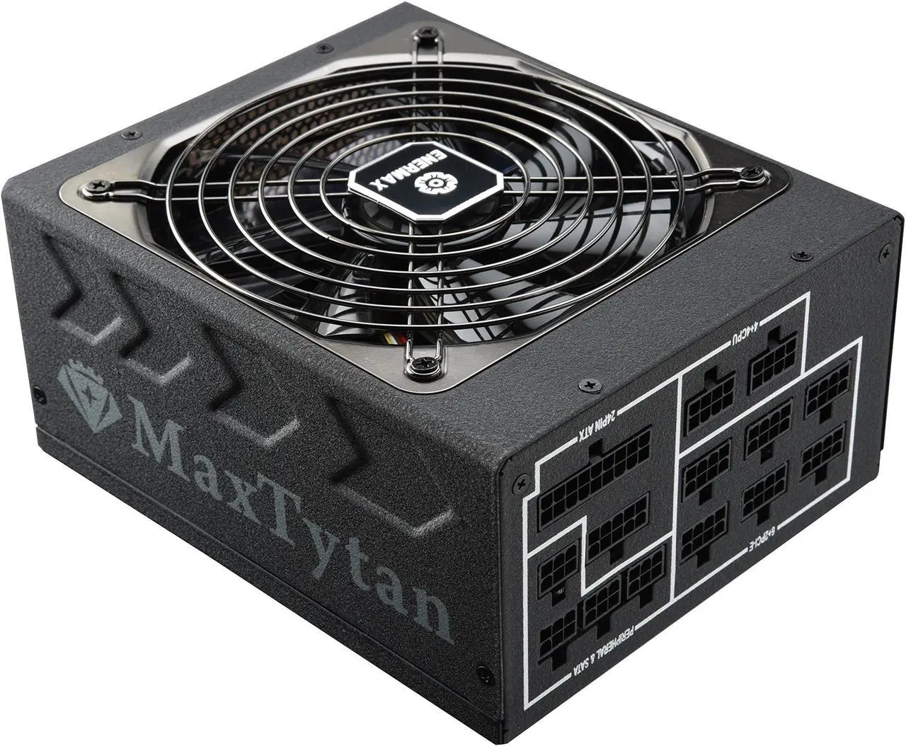 Alt view image 8 of 13 - Enermax MaxTytan 80 PLUS Titanium certified Full Modular 800W Power Supply with Amazing DFR Tech and D.F. switch, Individual Sleeved Cable, Smart Semi-fanless function, 10 years Warranty, EMT800EWT