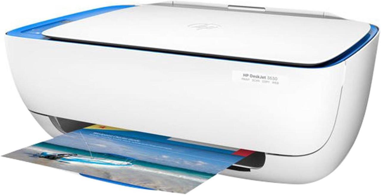 Main image of Refurbished HP Deskjet 3630 All In One Wireless Printer - BLUE